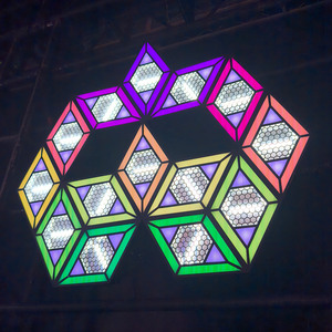 Luces LED PAR Vintage WY Retro <span class=keywords><strong>Pixel</strong></span> de 150W con Control, Luces de Escenario Blinder CW, DMX512, Base E27, Blanco Frío, CRI80, Regulable - Product Image 4