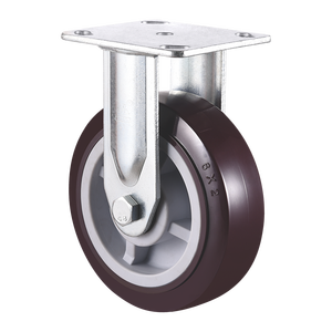 VIMA Industrial Red 4 Zoll schwenkbares Brems rad und Rolle 360 Umdrehung PU und PP Trolley Radwagen Nachlauf Hoch leistungs gießer - Product Image 3