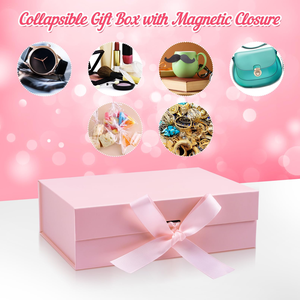 Big Logo Folding Collapsible <b>Cardboard</b> Baby Luxury Gift Packaging Rigid Magnetic Paper Boxes With Lid for Small Business - Product Image 6