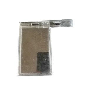 <span class=keywords><strong>Badge</strong></span> d'identification coulissant <span class=keywords><strong>rigide</strong></span>, haute transparence, imperméable - Product Image 1