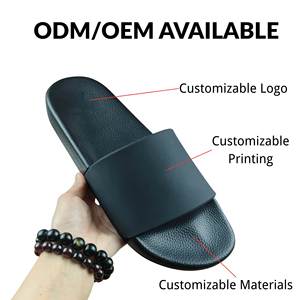 야외 도매 캐주얼 플랫 샌들 새로운 스타일 맞춤형 홈 여름 비치 샌들 실내 남성 스포츠 슬라이드 사이드 슬리퍼 - Product Image 6