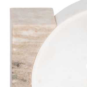 Ciotola rotonda in marmo per tavolino da caffè e piano cucina, decorazione moderna per la casa, centrotavola, decorazione da tavolo - Product Image 4