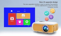 Mini projecteur Portable A10 480x360 cinéma maison Mini LED HD projecteur numérique support téléphone Portable connexion USB