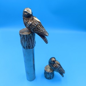 Bird Shaped <b>Curtain</b> Hooks <b>Gold</b> Rustic Design Durable Bamboo Wood Hardware Accessories For <b>Curtains</b> - Product Image 4
