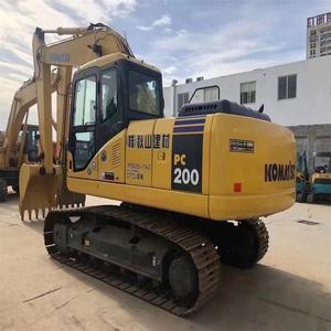 รถขุดตีนตะขาบมือสอง คุณภาพพรีเมียม รุ่น KOMATSU PC200-7 PC200-8 น้ำหนัก 20 ตัน บุ้งกี๋ 0.8 ลูกบาศก์เมตร สภาพดีเยี่ยม เครื่องยนต์หลักคุณภาพสูง - Product Image 5