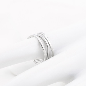 yunnique Geometric <b>Titanium</b> Steel <b>Rings</b> Unisex Minimalist Design For Gift - Product Image 3