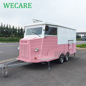 WECARE Foodtruck personnalisé, bar à thé Boba, café, snack-bar, camion de restauration rapide entièrement équipé, restaurant mobile, remorque à pizza avec four et grill - Product Image 5