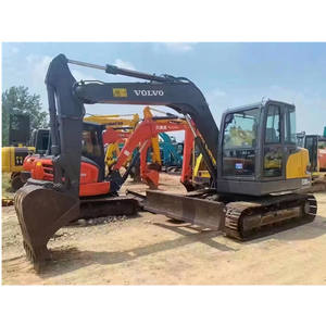 รถขุดไฮดรอลิกตีนตะขาบ Volvo 80 มือสองนำเข้าแท้ ขนาดเล็ก น้ำหนัก 8 ตัน ราคาถูก ประสิทธิภาพไม่มีปัญหา พร้อมจัดส่งทุกเมื่อ - Product Image 6