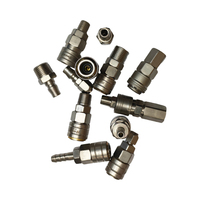 PP20/30/40 PM20/30/40 Fitting Pneumatik Sambungan Pengunci Otomatis Aksesori Kompresor Udara Konektor Kopling Cepat
