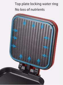 Mitcmolard Piastra Elettrica Multifunzione per Crepes e Pancake, Modello 2026 di Tendenza, con Riscaldamento Bilaterale e Antiaderente, Ideale anche per <span class=keywords><strong>Pizza</strong></span> - Product Image 6