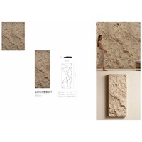 Panneau mural en plastique imitation PU, design moderne en 3D, surface solide, pour extérieur, chambre, hôtel, maison, extérieur, marbre