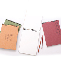 Carnet de croquis pour étudiants 2027, vente chaude, fourniture d'usine, carnet de dessin A4 A5, cahier à spirale, bloc-notes de bureau, 80 pages