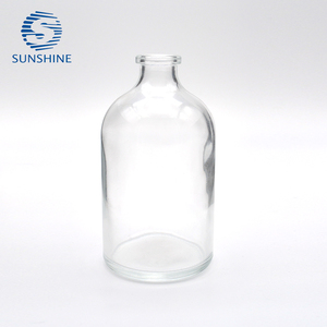 ขวดแก้วใส่น้ำเกลือคุณภาพสูงทำจากแก้วบอโรซิลิเกต ขนาด 50 มล. และ 100 มล. สำหรับบรรจุยาเหลว - Product Image 2