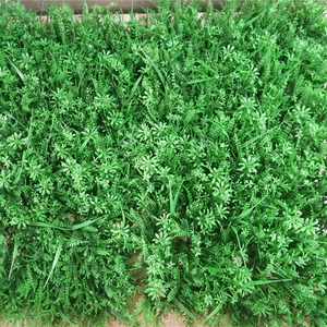 V-3020 Suspendu Décoratif Plante Artificielle Mur D'herbe Feuille Verte pour la Décoration - Product Image 2