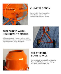 Mixer semen/mixer beton motor listrik/mesin mixer beton dengan 180 - Product Image 5