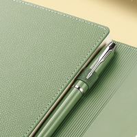 Agenda en cuir PU, classeur 2026, agenda personnalisé avec logo A5 avec coffret cadeau