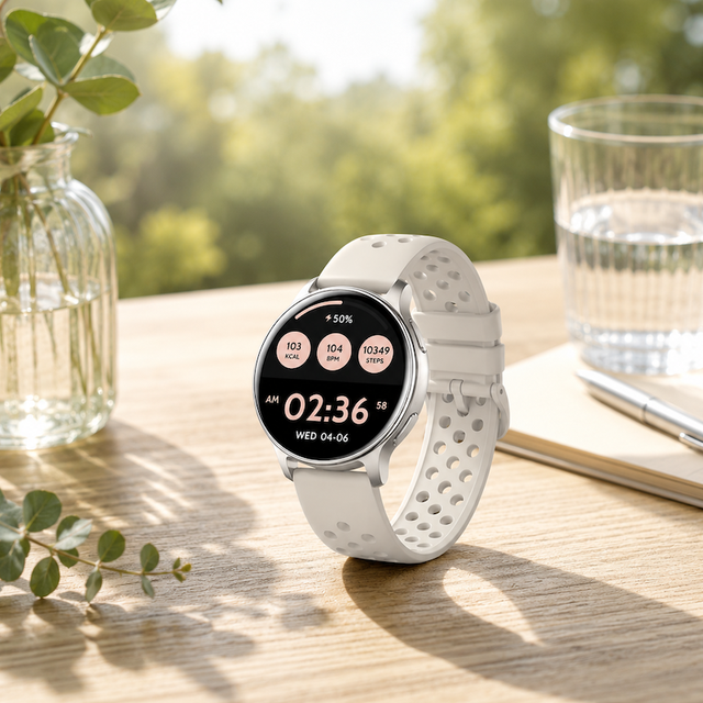 High Quality 3ATM Waterproof Sport Smart Watch Heart Rate Blood Pressure Oxygen Amoled HT43 Smartwatch with Flashlight Compass