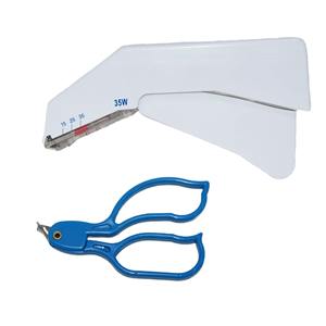 المورد الطبي غير القابل للصدأ المتاح الجلد كباسّة خياطة طبية 35 واط مع مزيل - Product Image 3