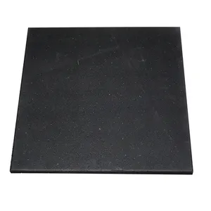 高品质健身房地板保护垫橡胶健身房地板橡胶瓷砖健身房橡胶垫地板