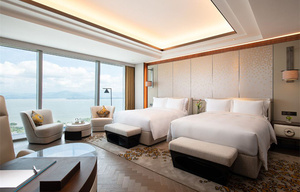 Base de Cama Individual o Doble Moderna y Personalizable para Hotel, con Mesita de Noche, Duradera, para Apartamentos Comerciales, Dormitorios Escolares - Product Image 5