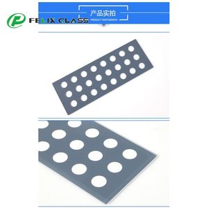 Vidrio Templado Personalizado con Serigrafía, Espesor de 2mm-19mm, Alta Resistencia, Ecológico, para Iluminación LED de Pared Exterior - Product Image 5