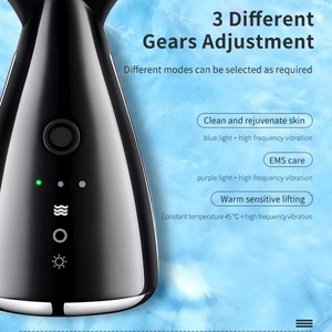 Masajeador Facial y de Cuello OEM para el Cuidado de la Piel, Masajeador Eléctrico Facial y de Cuello con Calor, 3 Modos para Arrugas - Product Image 5