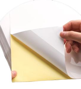 Autocollants adhésifs en papier couché brillant 70*<span class=keywords><strong>100</strong></span> avec adhésif thermofusible, utilisés pour le masquage - Product Image 3