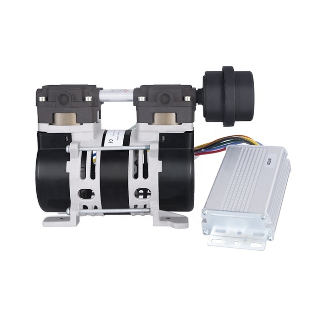 Portable 8bar Mini DC12V Air Compressor Pump 210W Oil-Free Vacuum Pump with Engine Core for Oxygen Concentrator