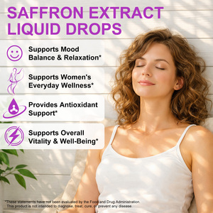 SOLOTREE Integratori di Zafferano Puro, Tintura Biologica Vegana, Estratto Liquido di Crocus Sativus in <span class=keywords><strong>Gocce</strong></span> per Supporto Antiossidante e Rilassante - Product Image 2