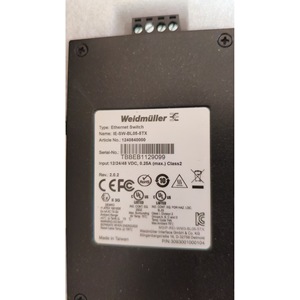 Commutateur Ethernet Weidmller 5 ports 10/100M, équipement de contrôle industriel - Product Image 3