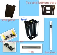 Leenol ESD - Étagère de stockage industrielle réglable pour PCB - 355*315*580mm - Étagère antistatique pour PCB de laboratoire - Magazine pour PCB