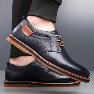 <span class=keywords><strong>Scarpe</strong></span> in Pelle da <span class=keywords><strong>Uomo</strong></span>, Taglie <span class=keywords><strong>Grandi</strong></span>, Alla Moda, Business e Casual, <span class=keywords><strong>Scarpe</strong></span> da <span class=keywords><strong>Uomo</strong></span> Cucite a Mano con Suole Morbide - Product Image 1