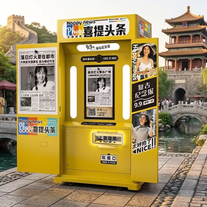 Cabina de Fotos Instantáneas Interactiva DOLA, Impresión Automatizada de Fotos, Autoservicio, Compatible con Múltiples Dispositivos, Smartphones, <span class=keywords><strong>iPad</strong></span>, Acero Inoxidable - Product Image 4