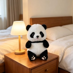 Giocattoli di Peluche <span class=keywords><strong>Panda</strong></span> Reclinabili, Morbidi e Carini, per Bambini, Alta Qualità, Basso MOQ, Produzione OEM ODM Personalizzata - Product Image 6