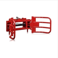 FHLJ 2500 kg Pince hydraulique pour balles d'acier à roulement à billes pour tracteur agricole/chargeuse, excavatrice 5T, état neuf, garantie 1 an
