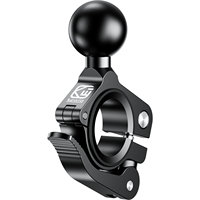 Support de fixation rapide pour guidon de vélo en TPU de 1 pouce, compatible avec le support de téléphone RAM à double bras