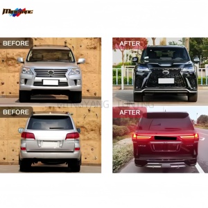 Venta al por Mayor de Fábrica: Kit de Carrocería para <span class=keywords><strong>Lexus</strong></span> <span class=keywords><strong>LX</strong></span> <span class=keywords><strong>570</strong></span> 2008-2015, Modelos <span class=keywords><strong>LX</strong></span> Actualizados a LX600 <span class=keywords><strong>2023</strong></span>, con Parachoques Delanteros/Traseros y Capó - Product Image 6