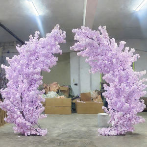 Grand arbre artificiel <span class=keywords><strong>de</strong></span> cerisier en fleurs <span class=keywords><strong>de</strong></span> 10 pieds pour l'extérieur, ensemble d'arche décorative en fleurs <span class=keywords><strong>de</strong></span> cerisier rose pour la décoration <span class=keywords><strong>de</strong></span> mariages - Product Image 6