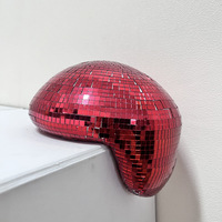 Boule disco à paillettes effet miroir, décoration d'intérieur, ornement de bureau, décoration de la maison