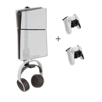 Nouveau support universel de Console de jeu pour support mural de Console PS5 pour support de stockage mural de contrôleur PS5/Slim/Pro