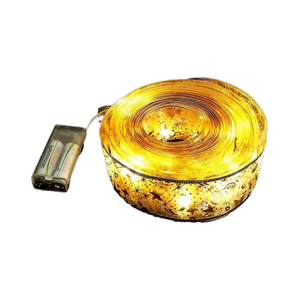 Wholesale DIY LED String Ribbon <b>Outdoor</b> Christmas <b>Tree</b> Decorative Luminous Pendant for Gift Box Decoration - Product Image 4