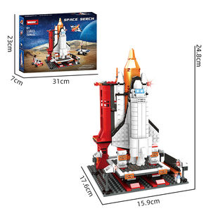 Woma usine personnalisé 11803 Aviation vaisseau spatial <span class=keywords><strong>navette</strong></span> bloc de construction ensemble de briques jouet espace aérospatial OEM ODM personnalisé pour les enfants - Product Image 6