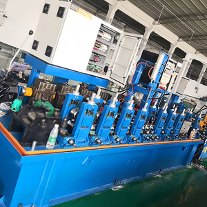Línea de producción de máquina de tubo cuadrado soldado de carbono/acero inoxidable/hierro de alta calidad China - Product Image 1