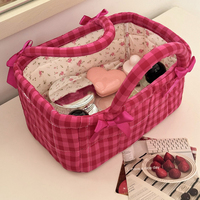 Panier Cadeau Nouveau-né Multifonctionnel Portable en Coton avec Nœud, Grande Capacité, Sans Peluches, Idéal pour le Rangement - Meilleures Ventes