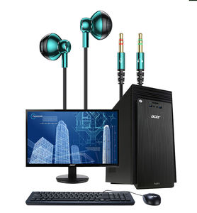 Auriculares para Juegos <span class=keywords><strong>de</strong></span> PC con Doble Conector, <span class=keywords><strong>Cable</strong></span> Extendido <span class=keywords><strong>de</strong></span> 2.5M y Tarjeta <span class=keywords><strong>de</strong></span> Sonido Integrada para Transmisión, Podcasts y Karaoke - Product Image 6