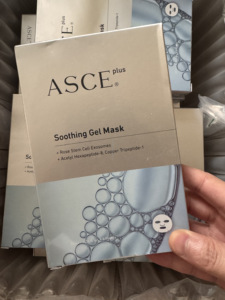 Masque en <span class=keywords><strong>gel</strong></span> apaisant ASCE Plus original coréen, extrait de rose, collagène, soins personnels, beauté, spa, clinique, anti-rides, SRLV - Product Image 5
