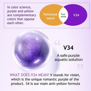 Mousse blanchissante pour dents 50 ml, sans fluor, pour l'hygiène bucco-dentaire, nettoyage efficace, élimination des taches - Product Image 6