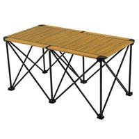 Table de camping pliable de taille personnalisée facile à transporter, table portable à enrouler pour pique-nique, barbecue, randonnée, plage, jardin