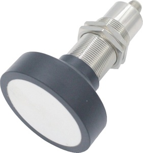 Saklar <span class=keywords><strong>Sensor</strong></span> ultrasonik NPN/PNP <span class=keywords><strong>Analog</strong></span> 4-20mA 0-10v RS485 Output 6 meter deteksi jarak jauh seri QR73T untuk kaca cair - Product Image 1