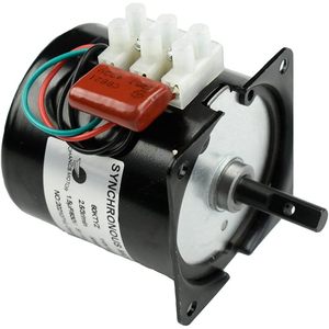 มอเตอร์ซิงโครนัส ChanCS รุ่น 60KTYZ 110V 60/72 รอบต่อนาที ขนาดเฟรม 80 มม. พร้อมขายึดและสายไฟ - Product Image 3